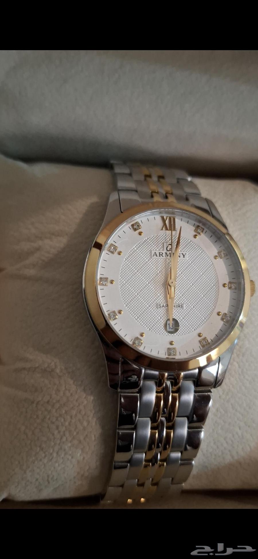 ساعة رجالية ماركة ARMINY مقاومة للماء والغبار موديلات السنة64410004453121112