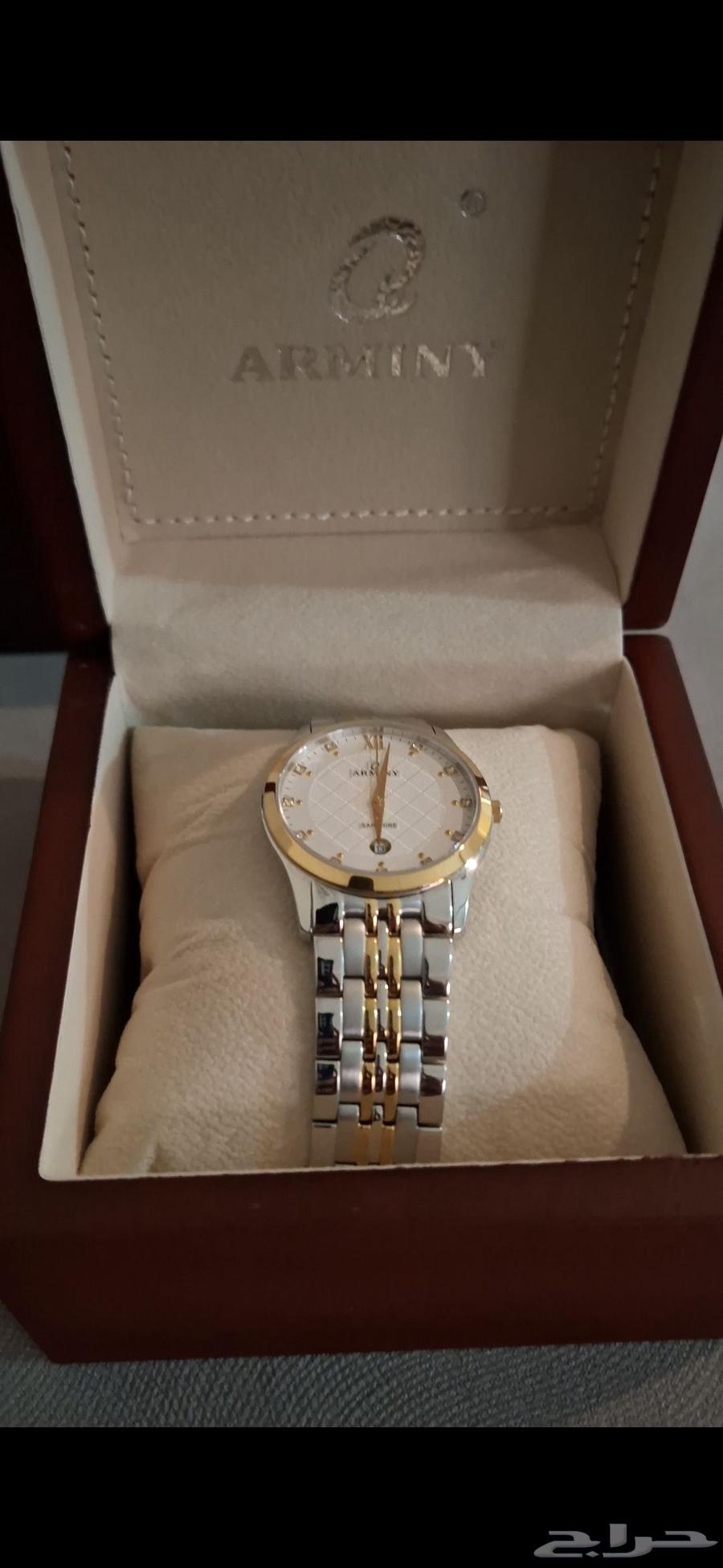 ساعة رجالية ماركة ARMINY مقاومة للماء والغبار موديلات السنة64410004453121111