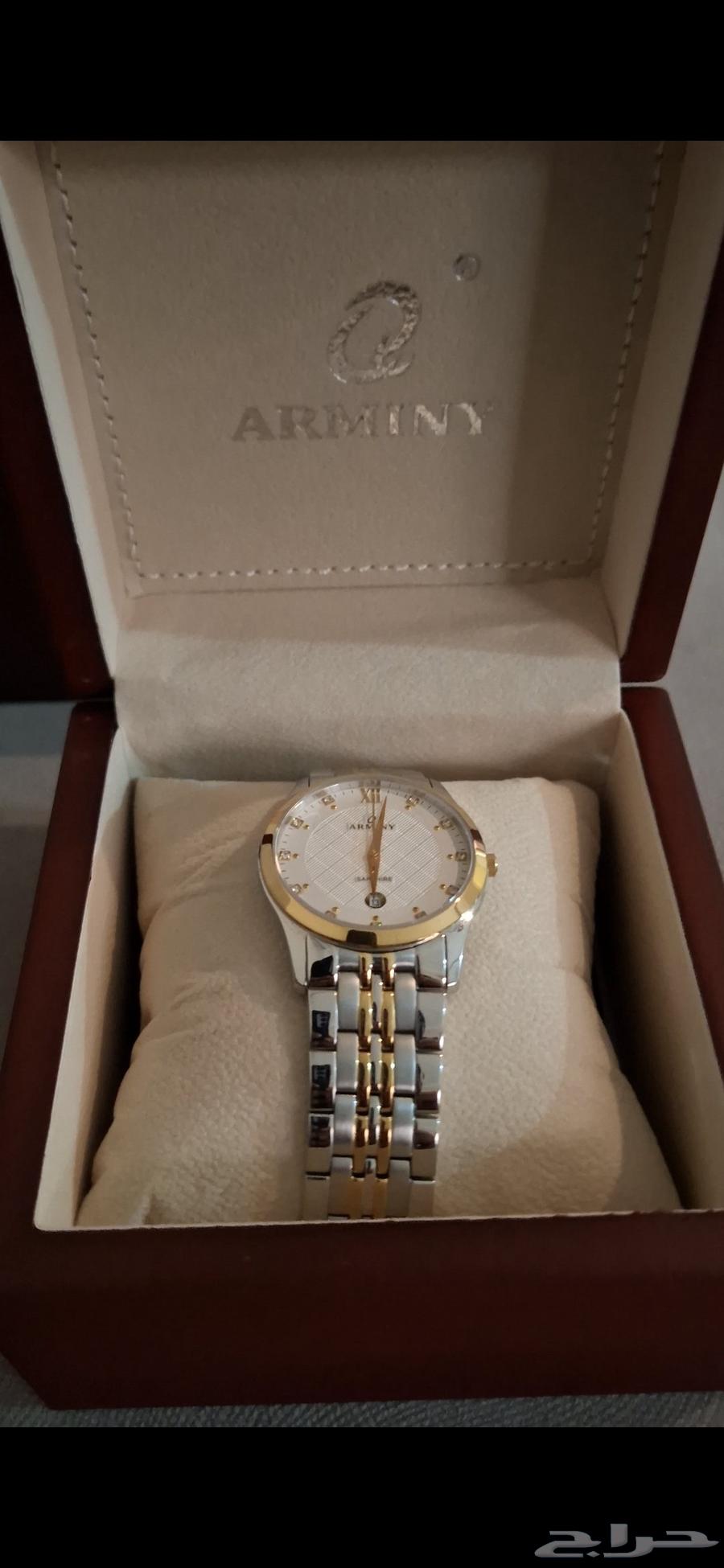 ساعة رجالية ماركة ARMINY مقاومة للماء والغبار موديلات السنة64410004453121113