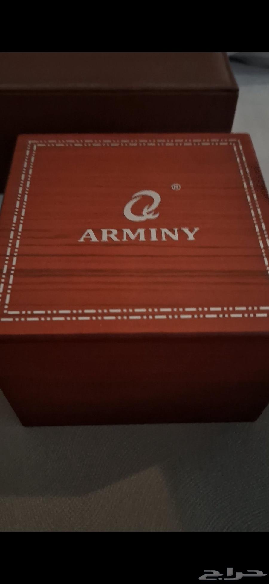 ساعة رجالية ماركة ARMINY مقاومة للماء والغبار موديلات السنة64410004453121110