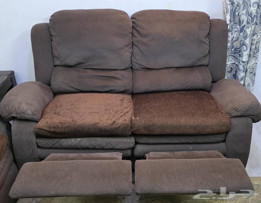 طقم كنب استرخاء (ريكلينر) مستعمل نظيف64408989367171113