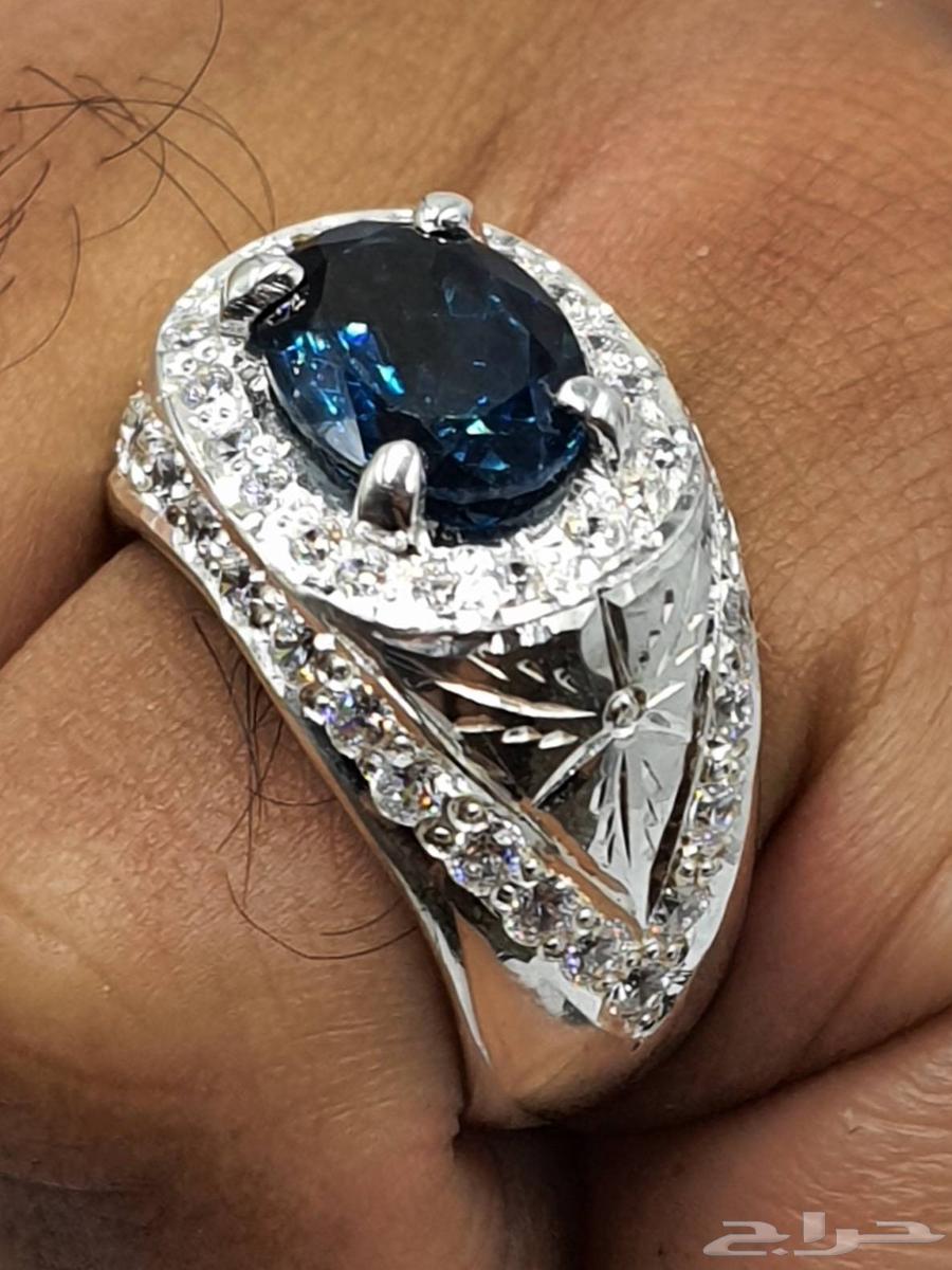 خاتم توباز برازيلي لون لندني بشهادة64409157704067114