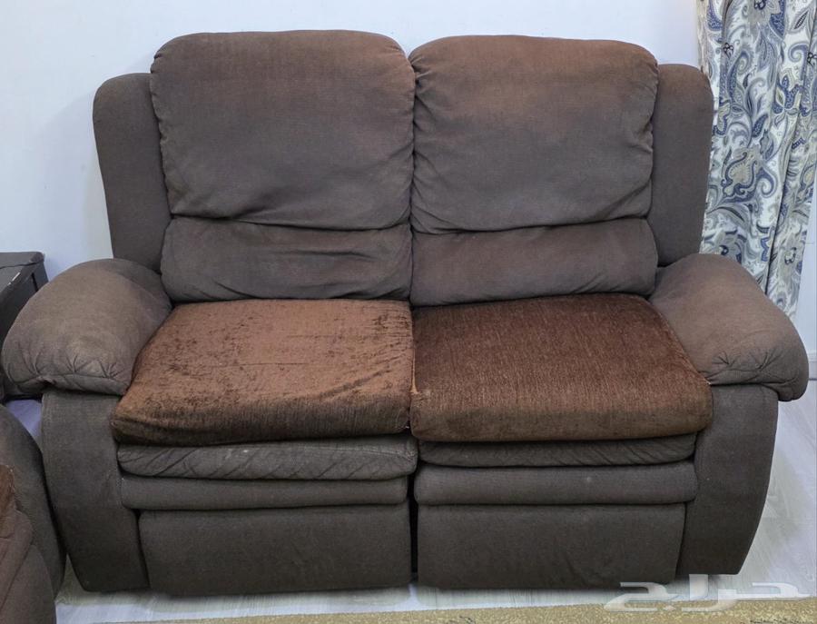 طقم كنب استرخاء (ريكلينر) مستعمل نظيف64408989367171112