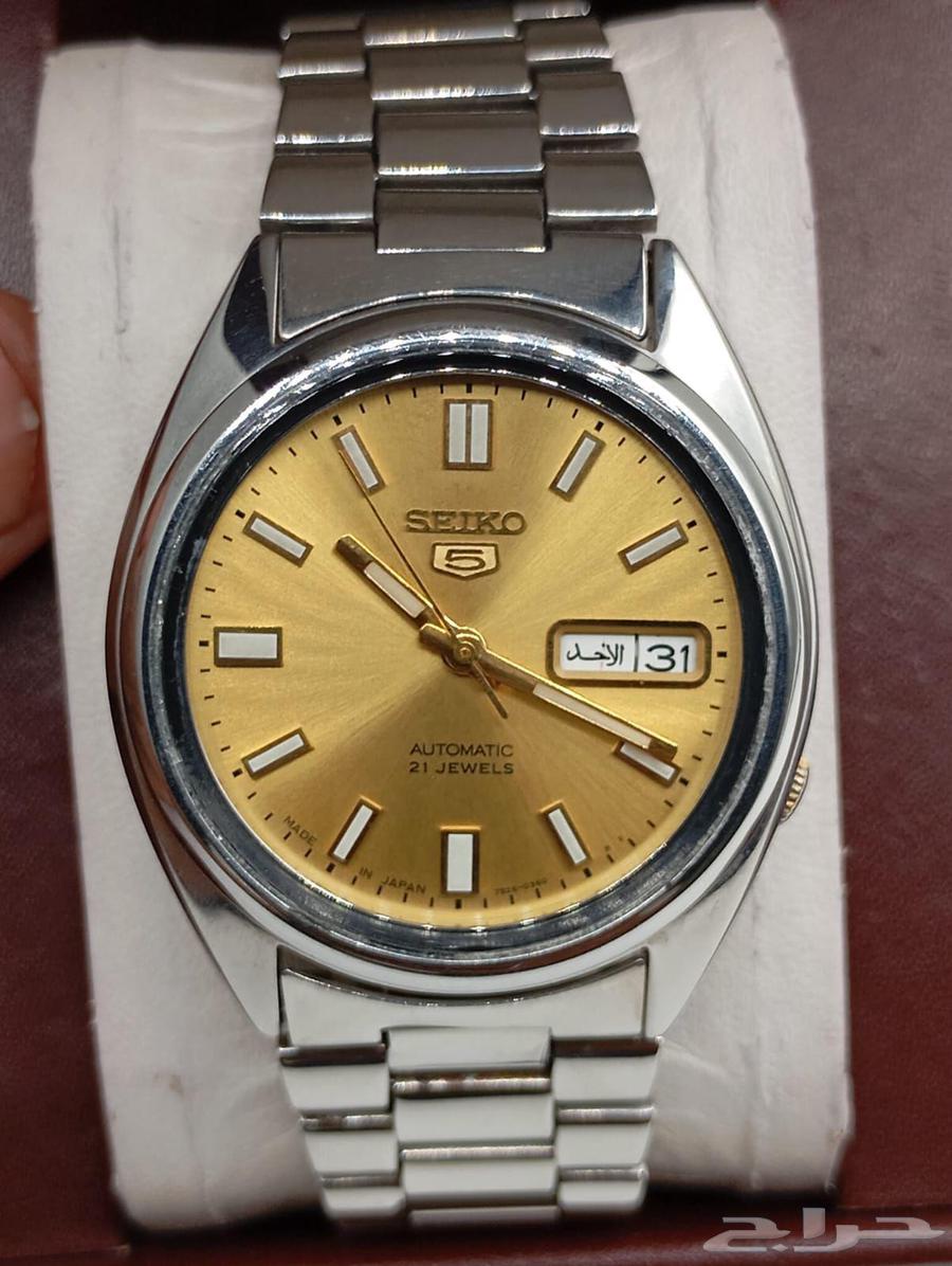 السلام عليكم للبيع ساعةسيكو seiko 5 رجالية يابانية اصلية64408906144386113