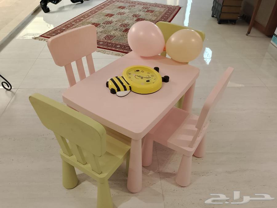 أثاث أطفال للبيع طاولات وكراسي أطفال64411446764675111