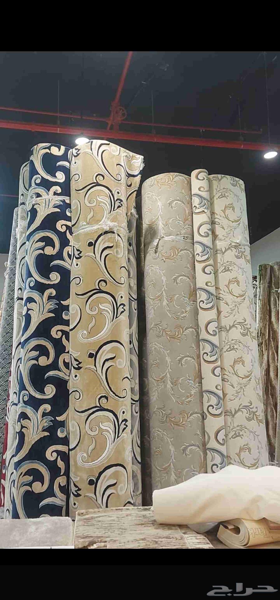 موكيت قص نقشه فرنسي خامه سميك متوفر جميع الوان64410304275970110