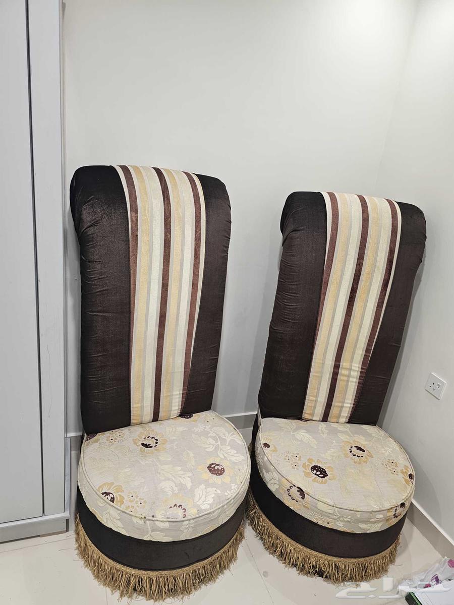 2 كرسي ديكور...كرسي ملكي64407825378051110