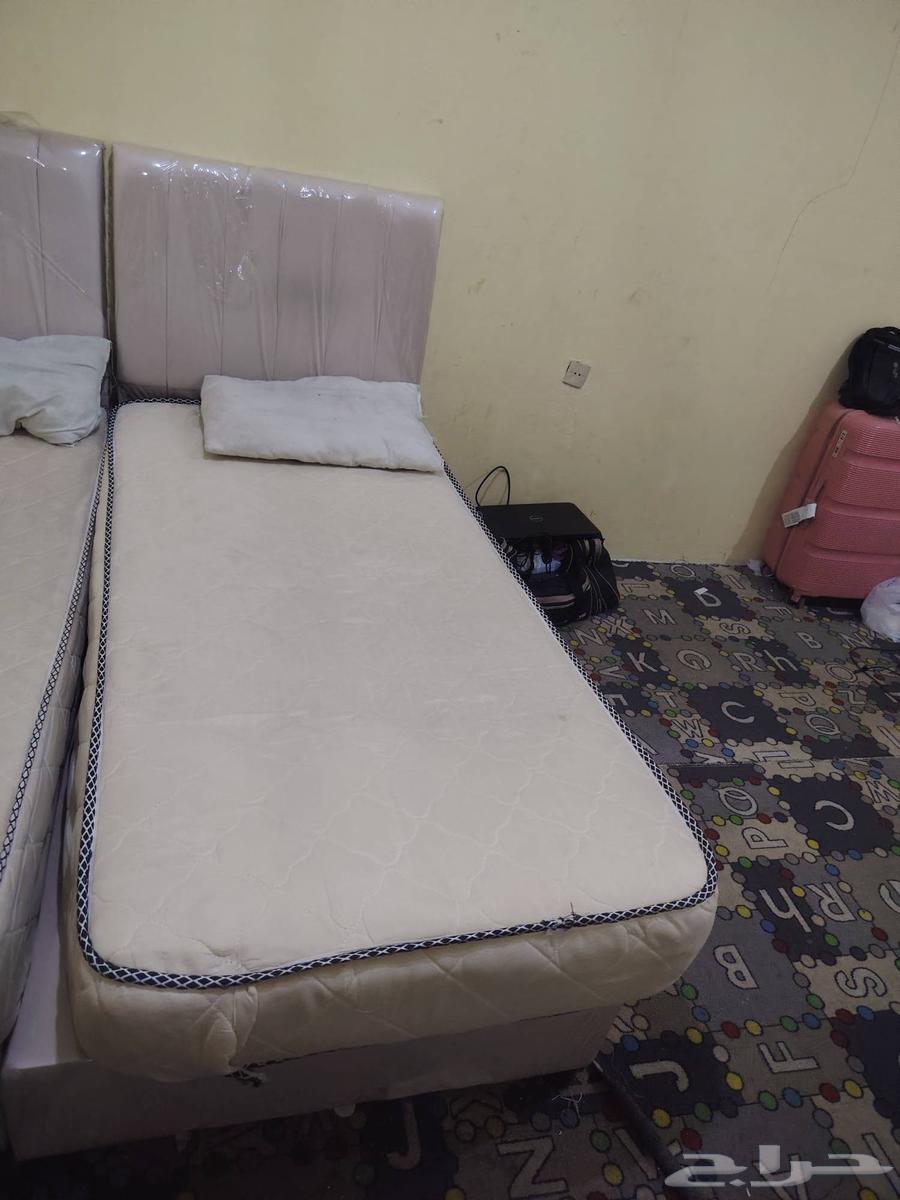2 سرير خشب بالمرتبه استعمال نظيف جدا للبيع64405056285185113