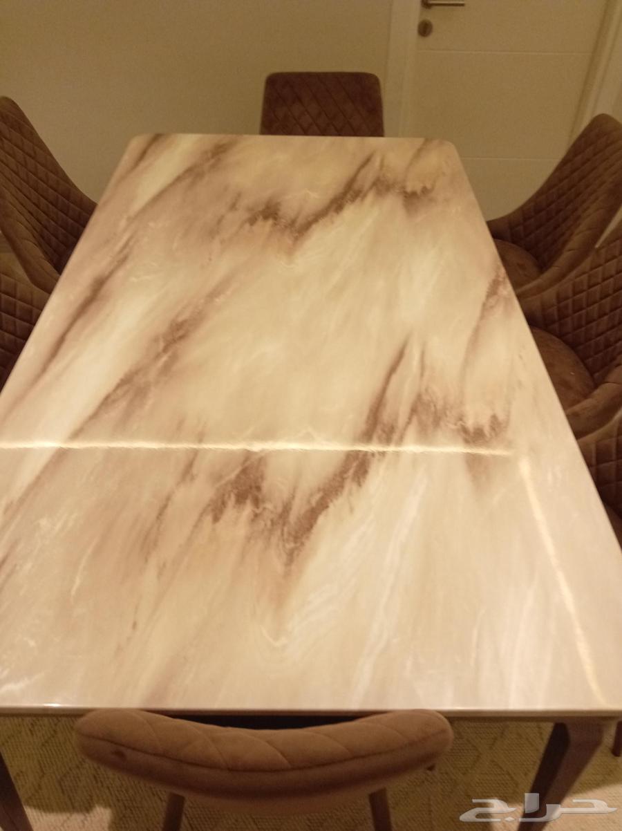 طاولة طعام جديده للبيع64410018299906113