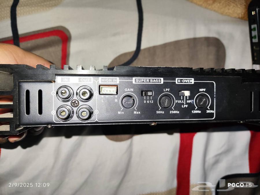 سستم صوت فيه مشكله بسيطه في الوزن64563452471299111