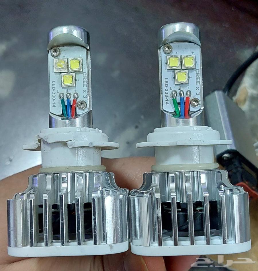 ليد h7 لون ابيض شغال على الشرط H7 led 30W 8 48V64568728398466110
