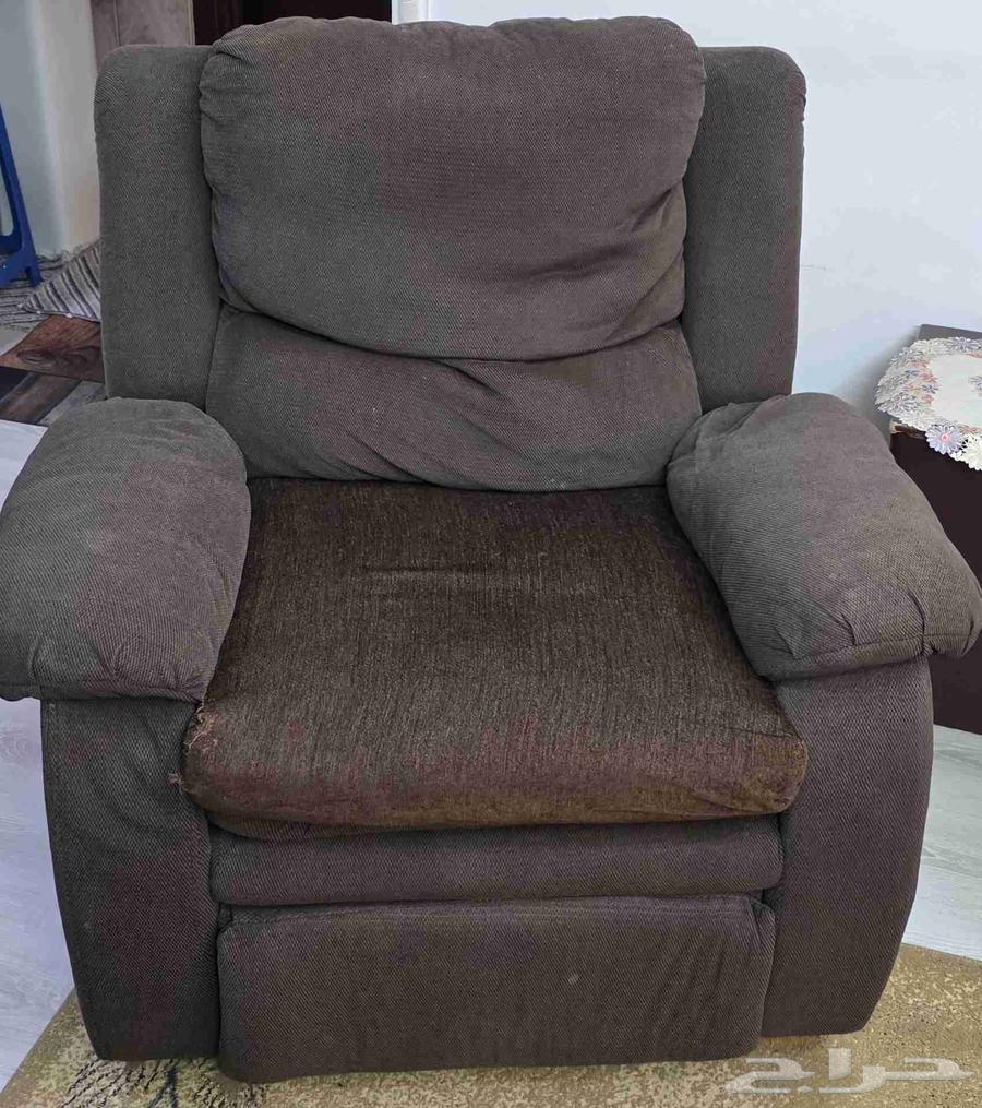 طقم كنب استرخاء (ريكلينر) مستعمل نظيف64408989367171110