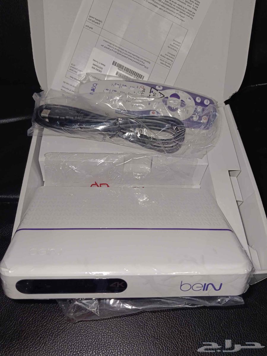 اجهزه bein sport 4k اشتراك لمده سنه الباقه الكامله64411634503425111