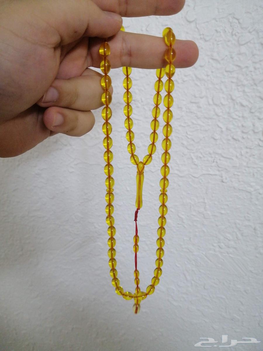 سبحة كهرمان صافيه (جديدة).64408174748161111