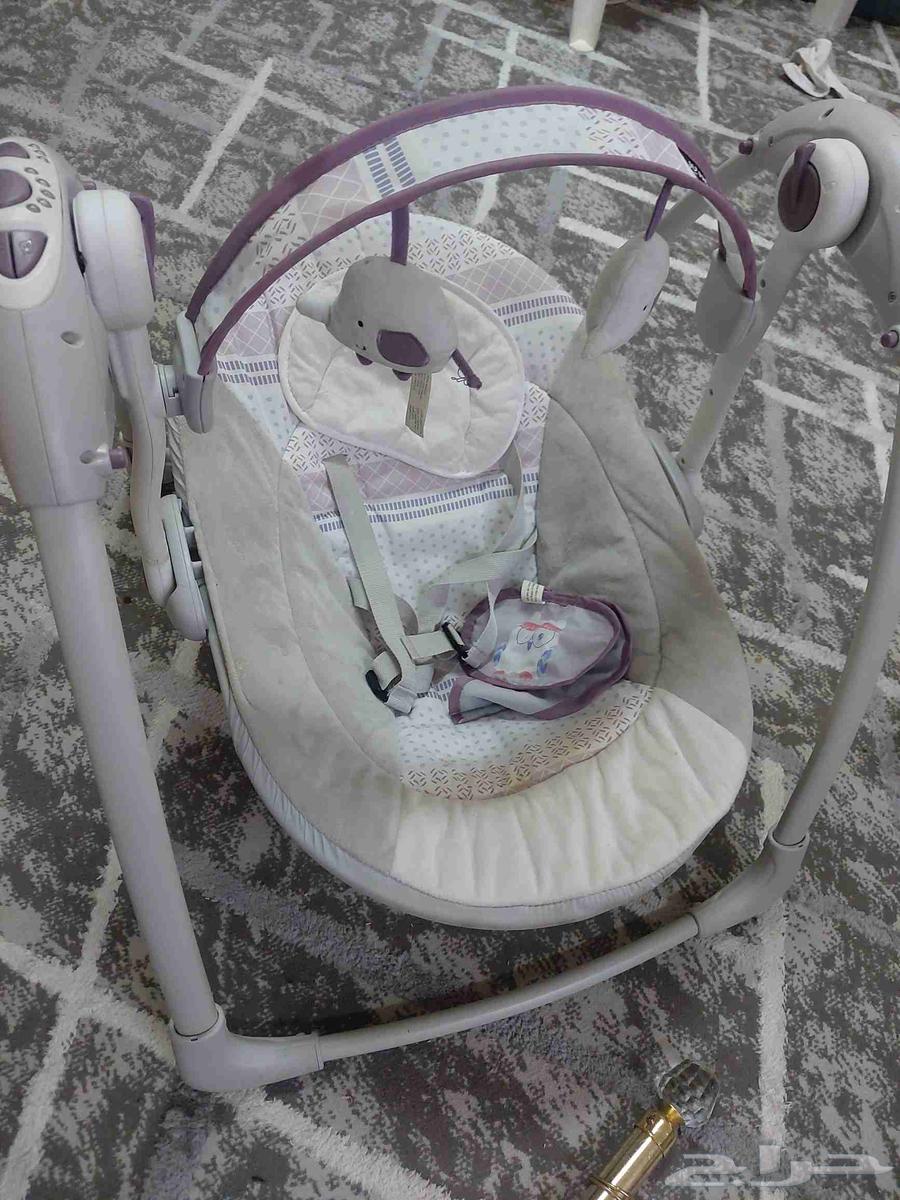 للبيع المستعجل مشاية وكرسي هزاز للاطفال64409976521986111