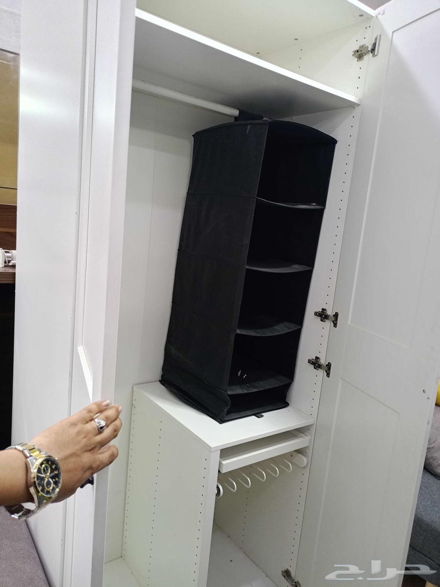 Ikea closet wardrobe, clean and elegant, almost new64405445017219114