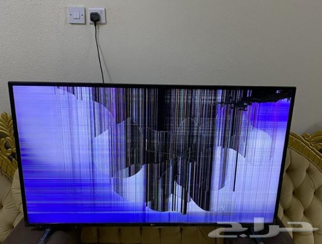 تلفزيون بلازما شغال لكن شاشتها مكسوره64407558903681110