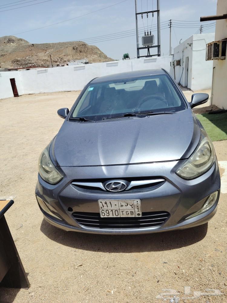 Accent 2012, inspected, new automatic transmission, 244 thousand km, Jeddah Al-Harazat64564323640195113