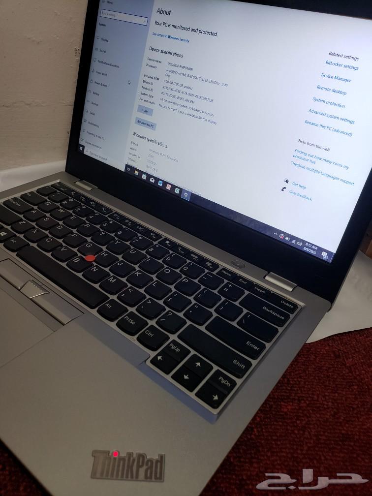 LENOVO THINKPAD 13- Model Processor CORE I5-6TH RAM 8GB DDR464409906973827114