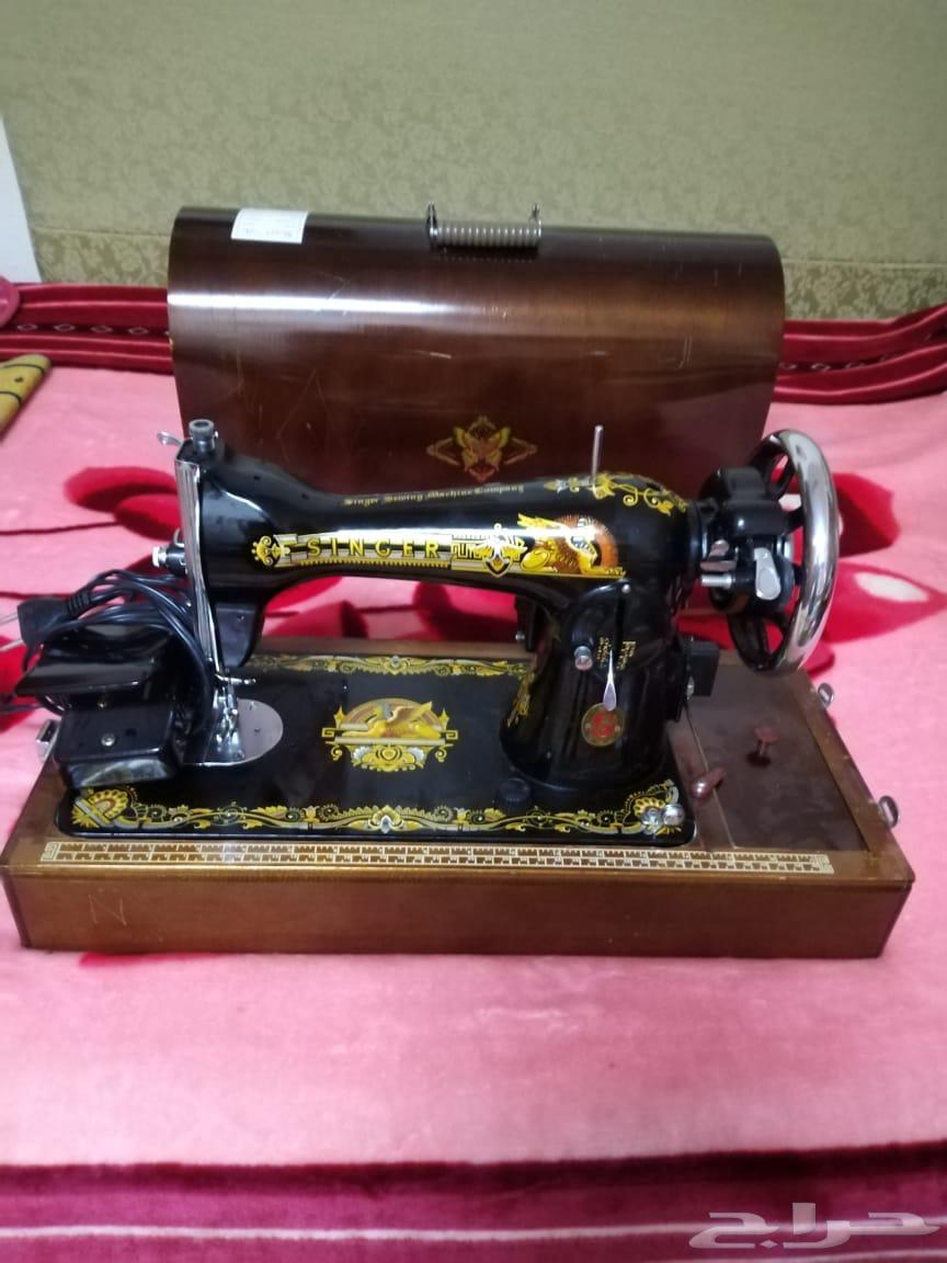 مكينة خياطه قديمه سنجر64408624265731110