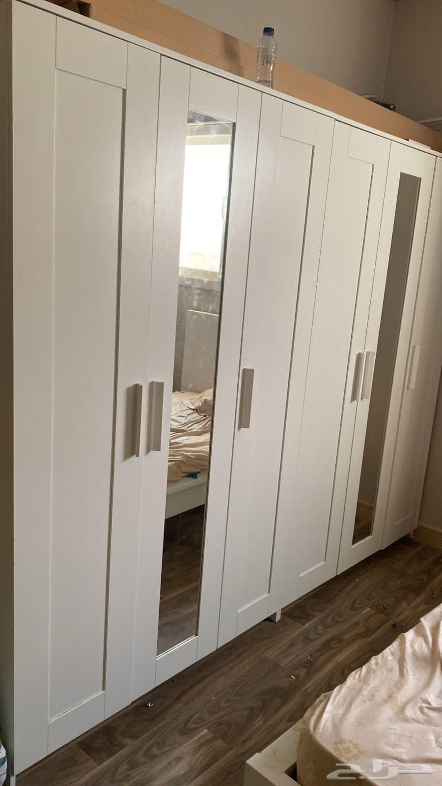 يوجد لدينا غرف مستعمل ودوليب مع توصيل وتركيب بي أقل السعر64411620902018112