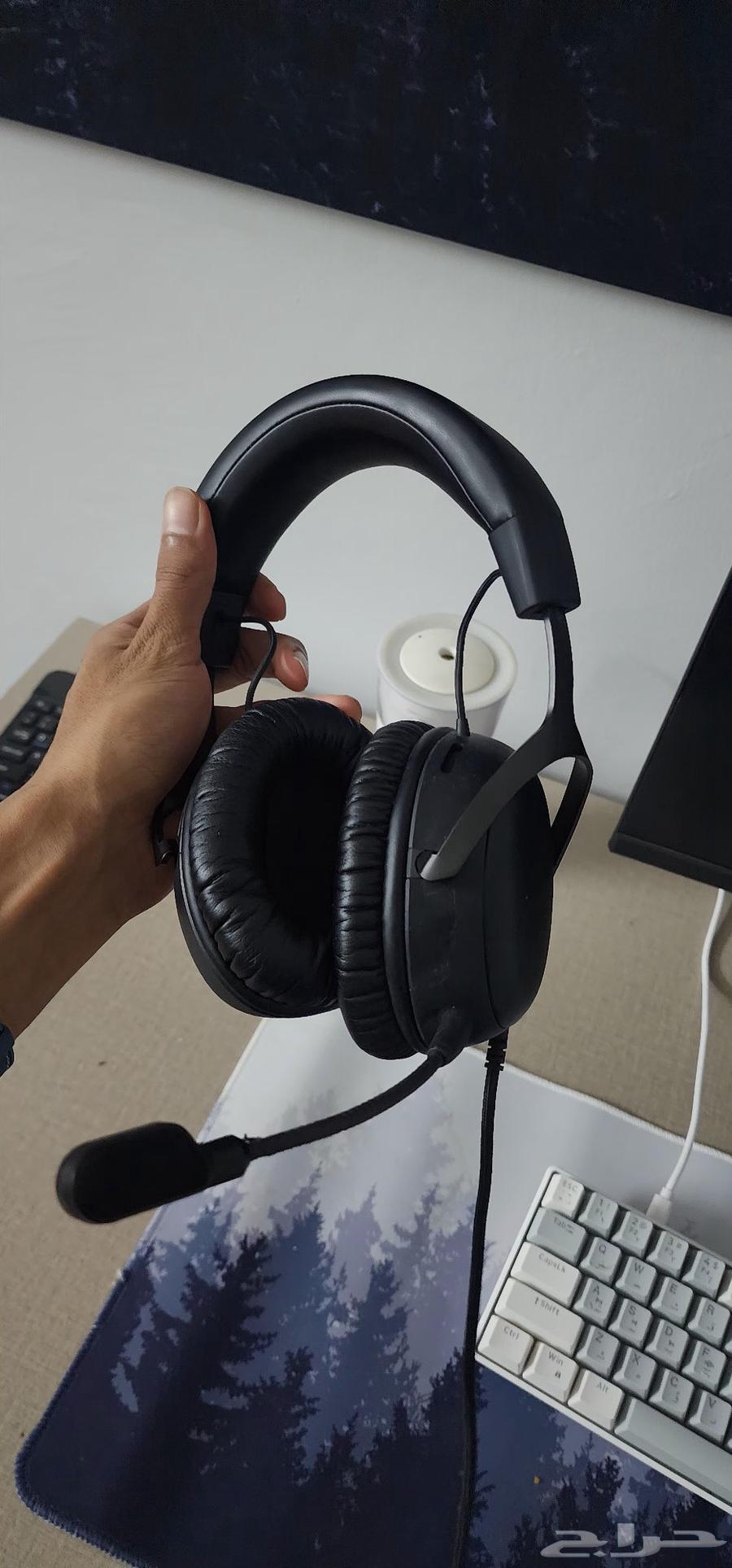 كيبور وماوس و سماعه هايبر اكس كلاود 364409837805441113