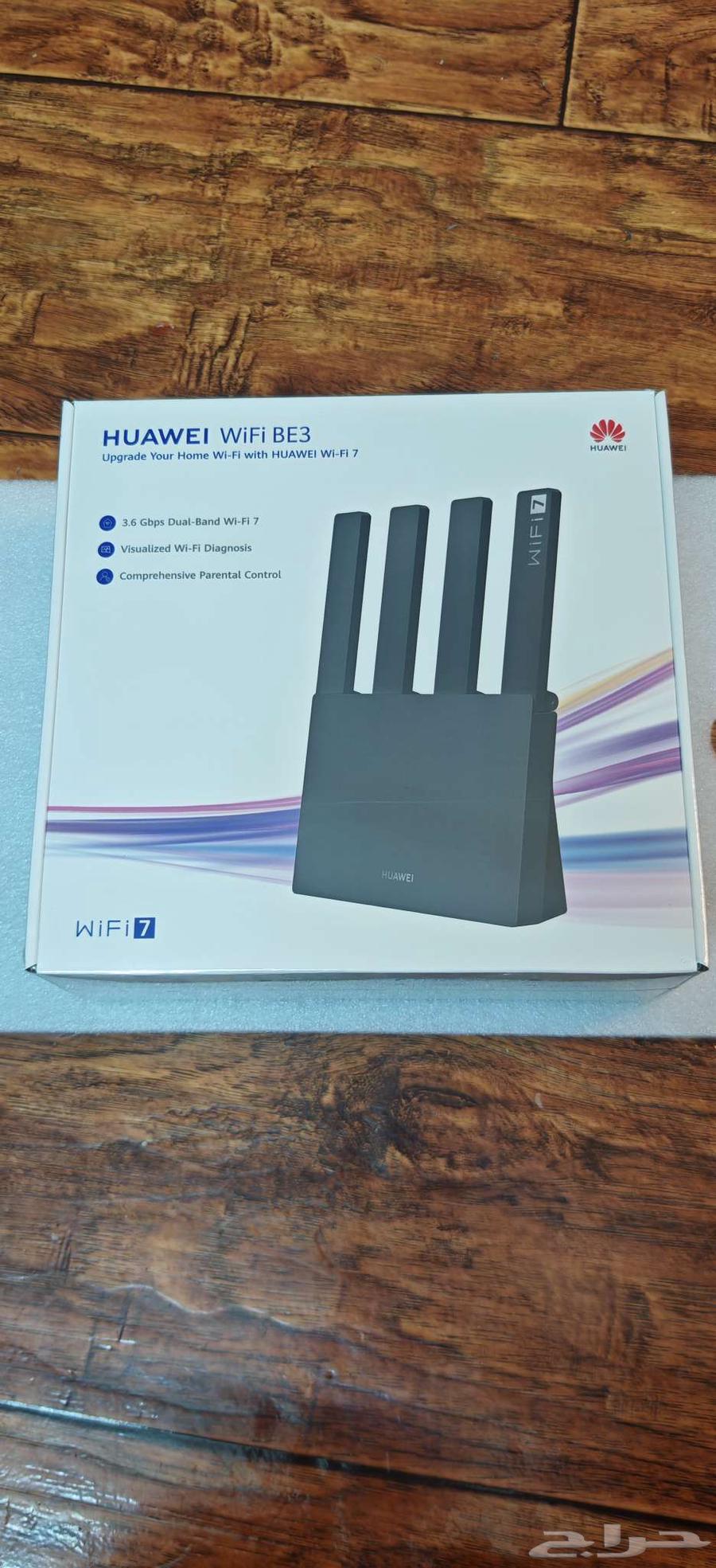 موزع انترنت هواوي واي فاي 7 الجديد بالكرتون64405694088707110