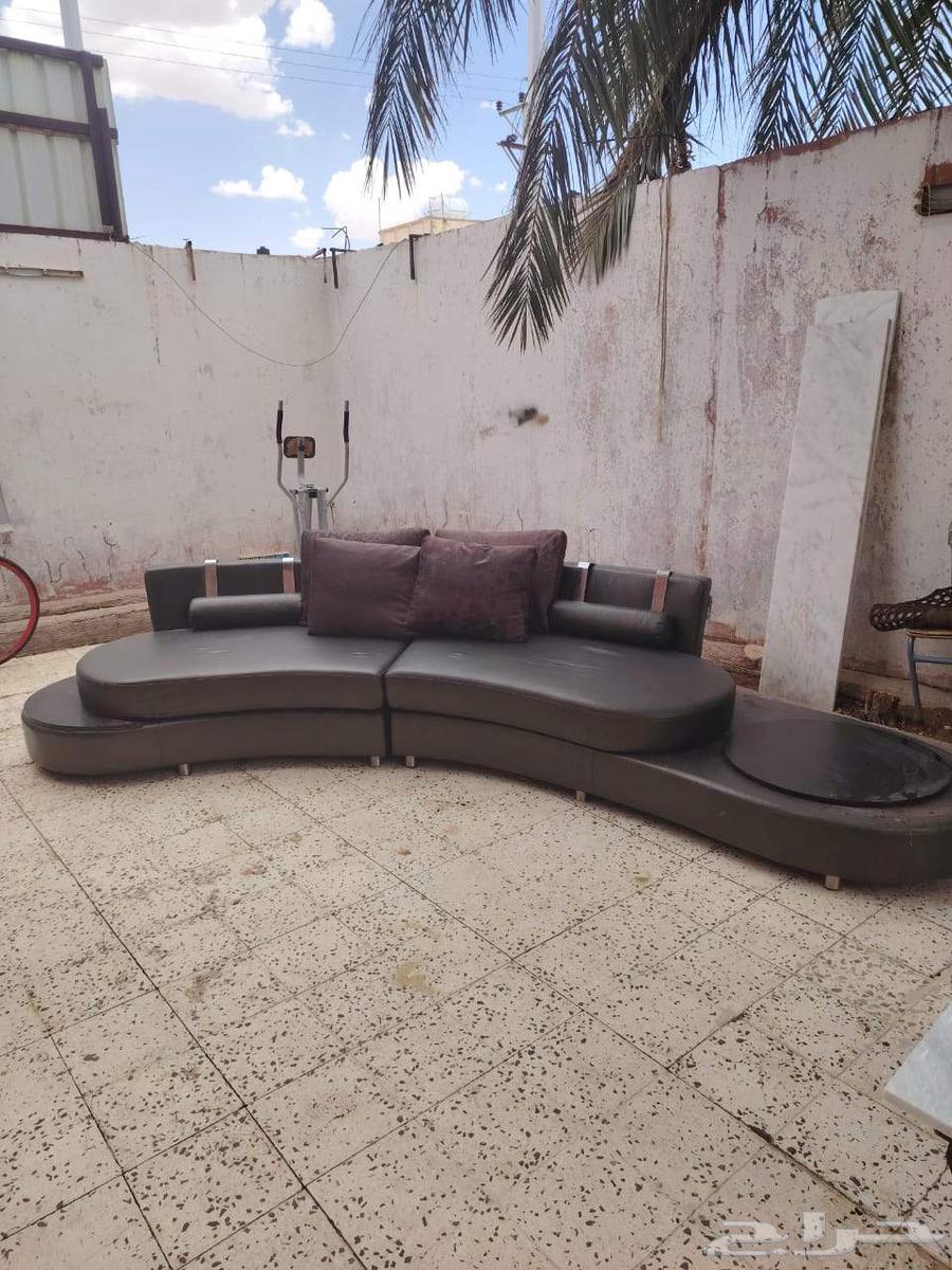 كنب جلد للحواش والحدايق64408595673729110