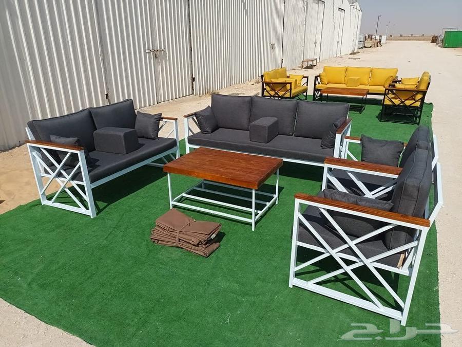 Outdoor seating sets, garden seating sets, iron seating sets, seating for 7 people64410406488833113