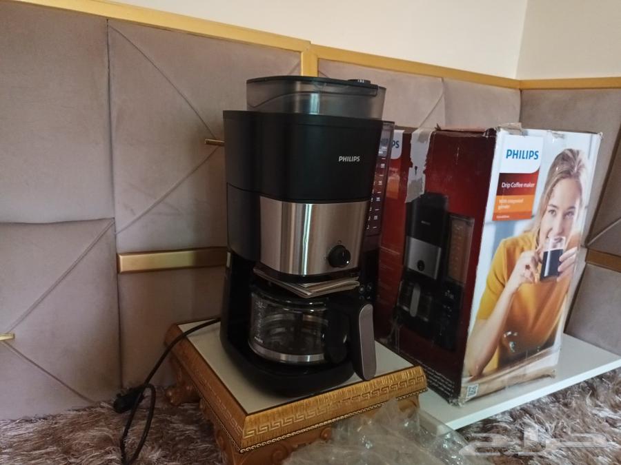 مكينة تحضير القهوة فيليبس مع مطحنة HD790064548967240833111