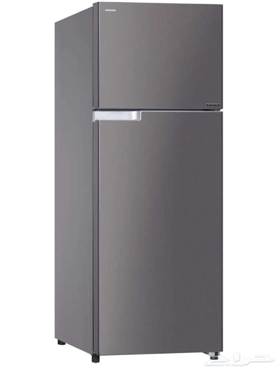 ثلاجة توشيبا 16.66 قدم مكعب ستانلس ستيل رمادي64544227257603111