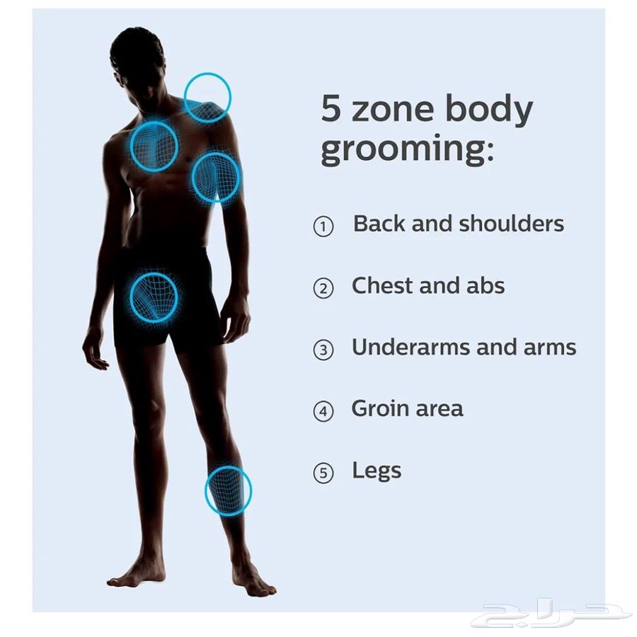 ماكينة حلاقه فيلبس للمناطق الحساسه64544354475650111