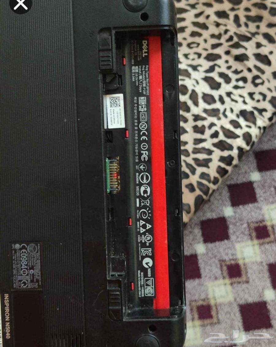 Dell laptop 500GB in working condition display side is black64543775675906113