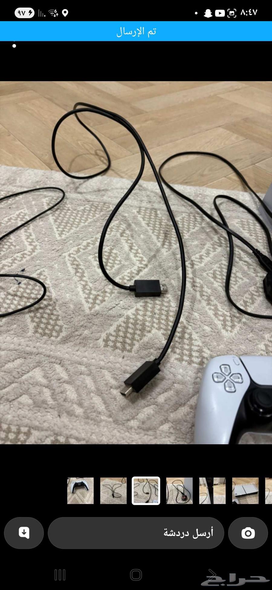 بلايستيشن 5 بدون مدخل شريط64551990621571111