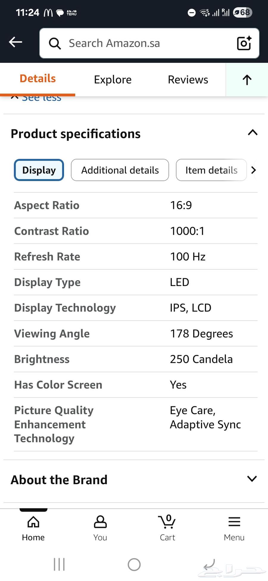 Samsung screen for PC64546054336769112