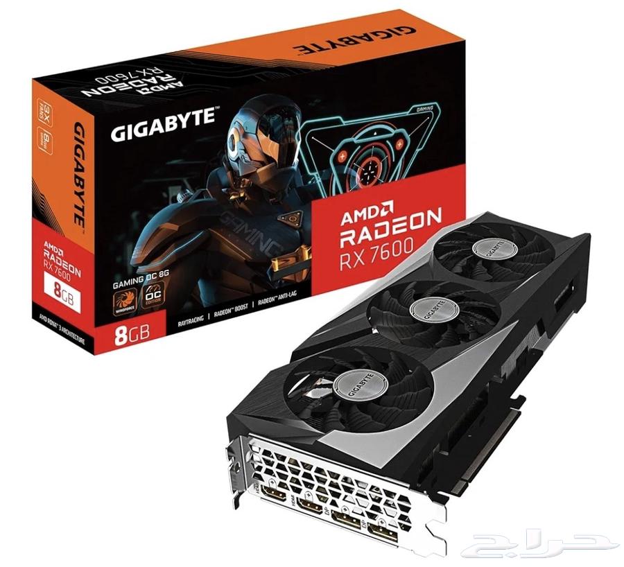 RX 7600 8GB card64546540121091110