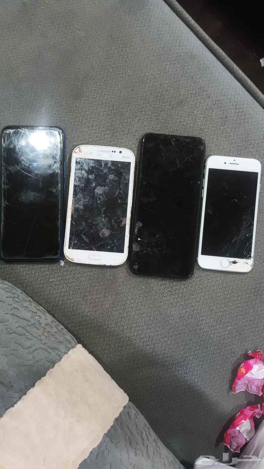 أربع أجهزة اغلب الاجهزه يبيله تغيير شاشه64549833180419110