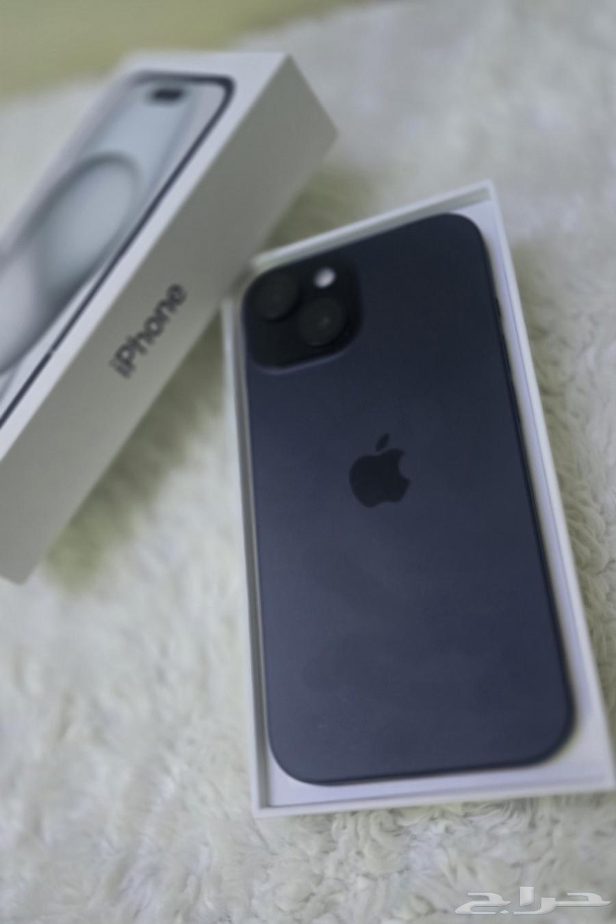 جوال ايفون 15بلس اخو الجديد ذاكره 256 البطاريه 99 2500 ريال64544157056001110