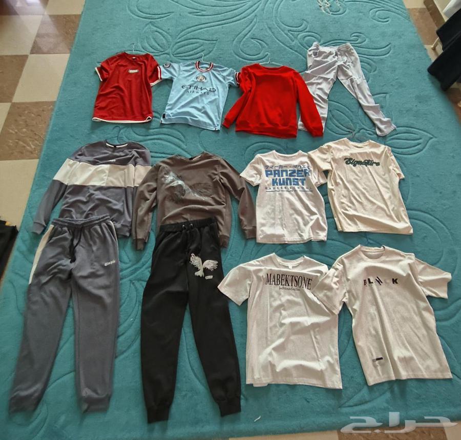 Clothes, jackets, shoes, and pants for 70 SAR used64546985340033114