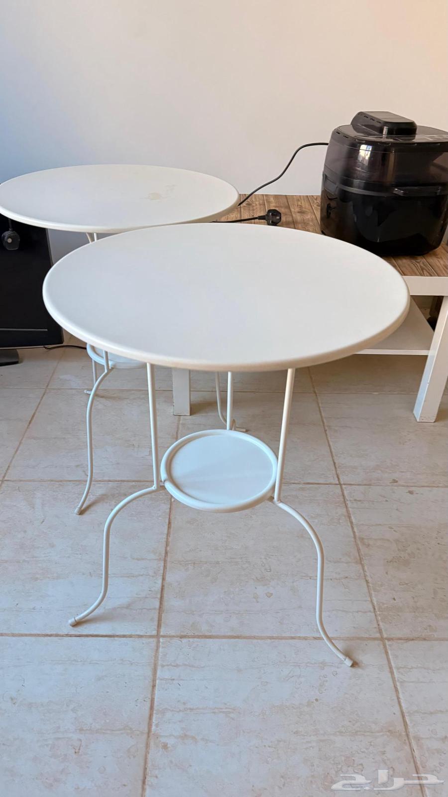 Reading sofa, air fryer, electric oven, and two iron round tables64547207826178112