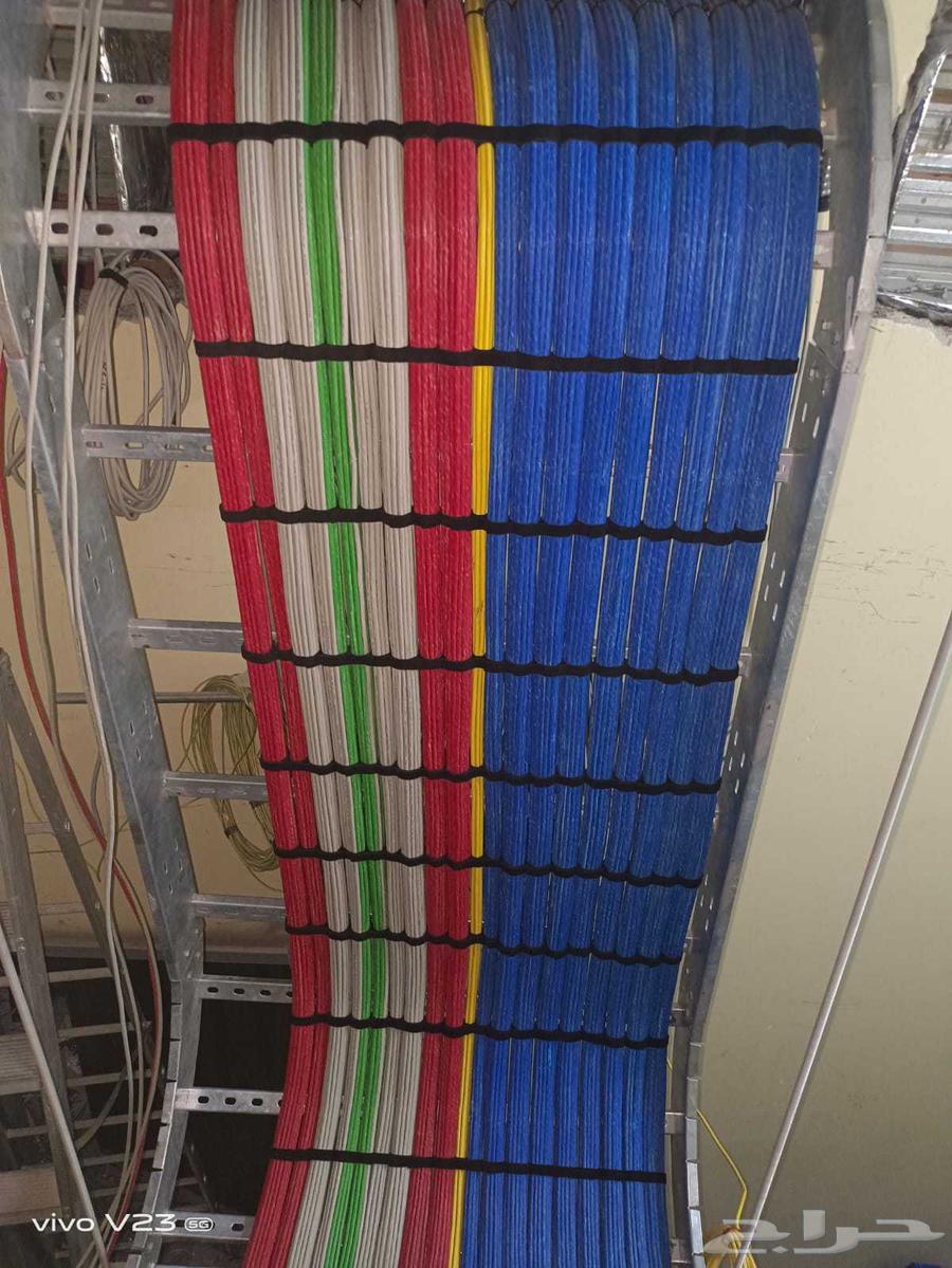 كهربائي وفني شبكات وتركيب كاميرات مراقبه64395295894017113