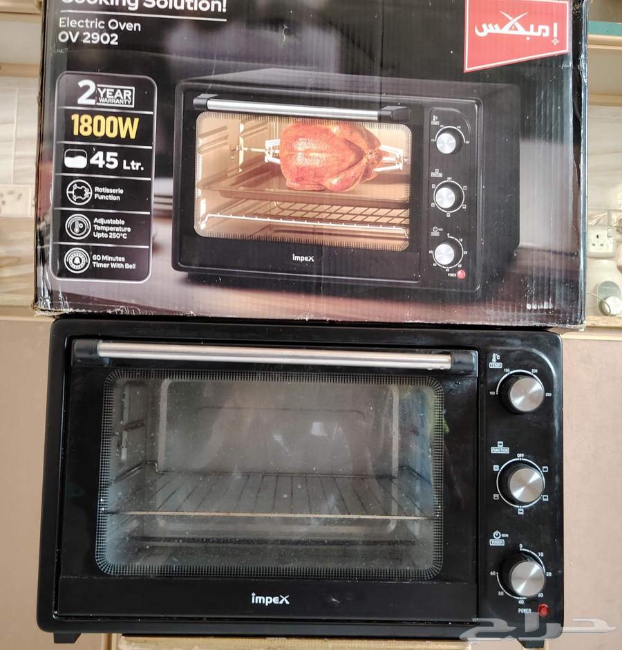 فرن كهربائي  45 لتر  1800w عليه شوايه استعمال خفيف64547291254657110