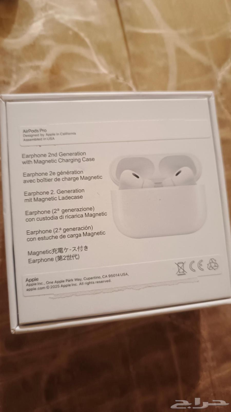 سماعات ابل Airpods pro الاصليه مستخدمه للبيع64552930679041111