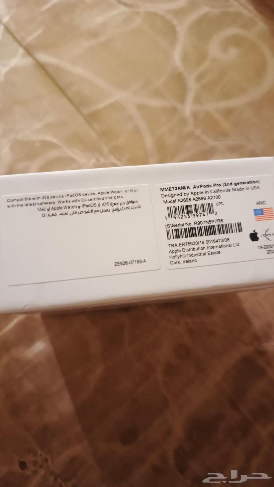 سماعات ابل Airpods pro الاصليه مستخدمه للبيع64552930679041112