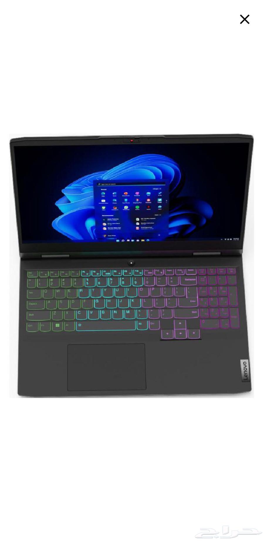 لينوفو i7 جيل 12 RTX 3050 رام 16 SSD 1TB استخدام خفي64552760869763111