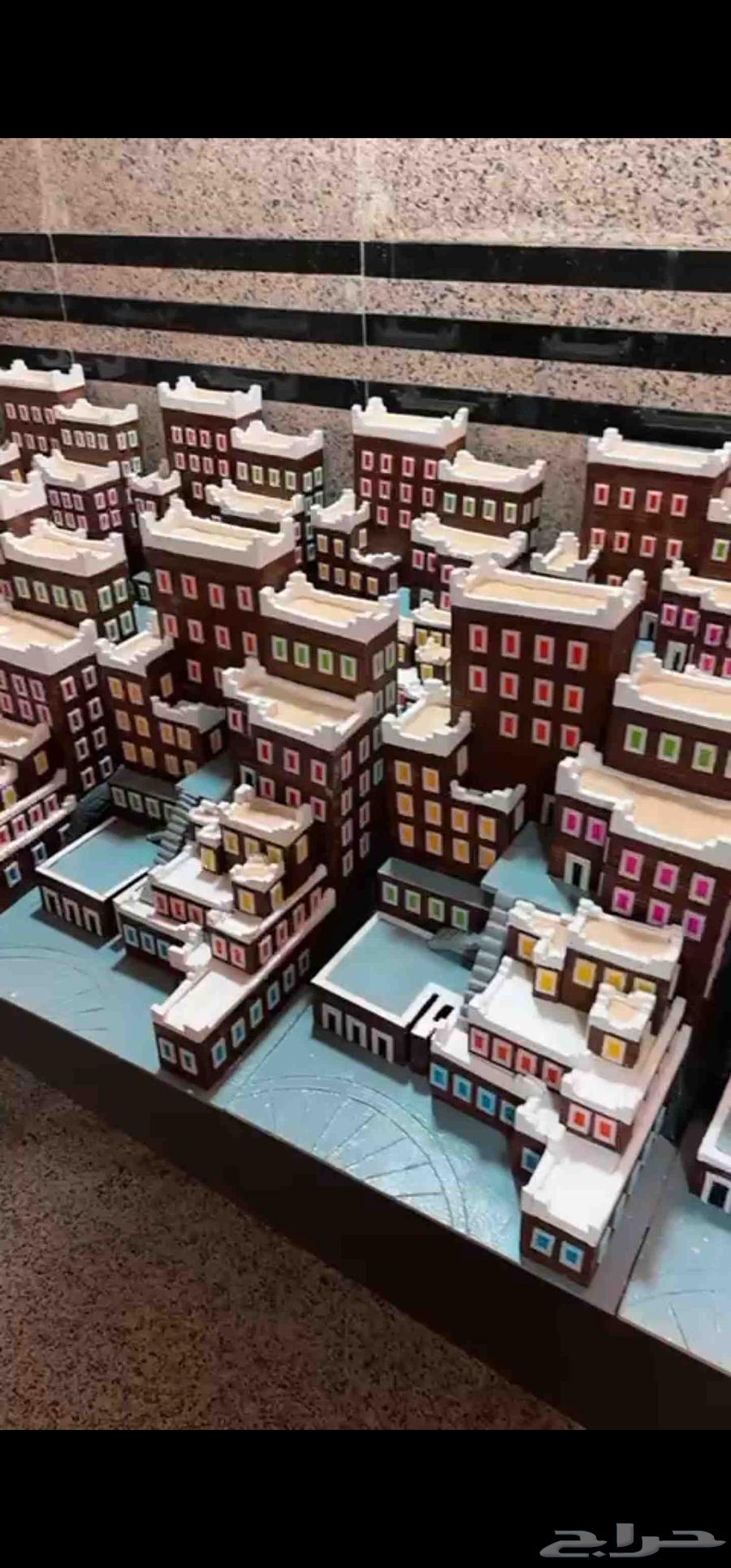 اعمل حرفيه يدويه عباره عن مباني تراثيه الكميه محدوده64551661744259113