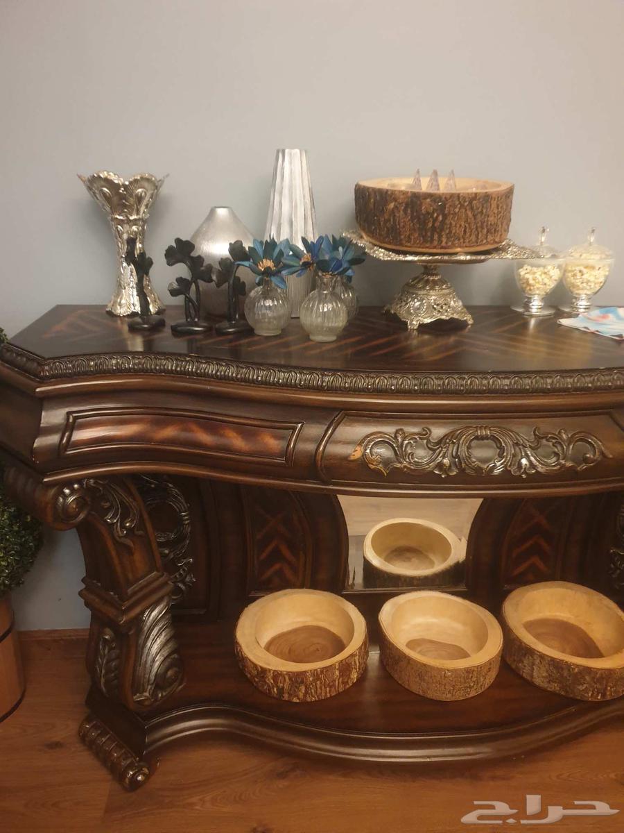 طاولة طعام فخمه كبيرة 12 شخص64428282243842113