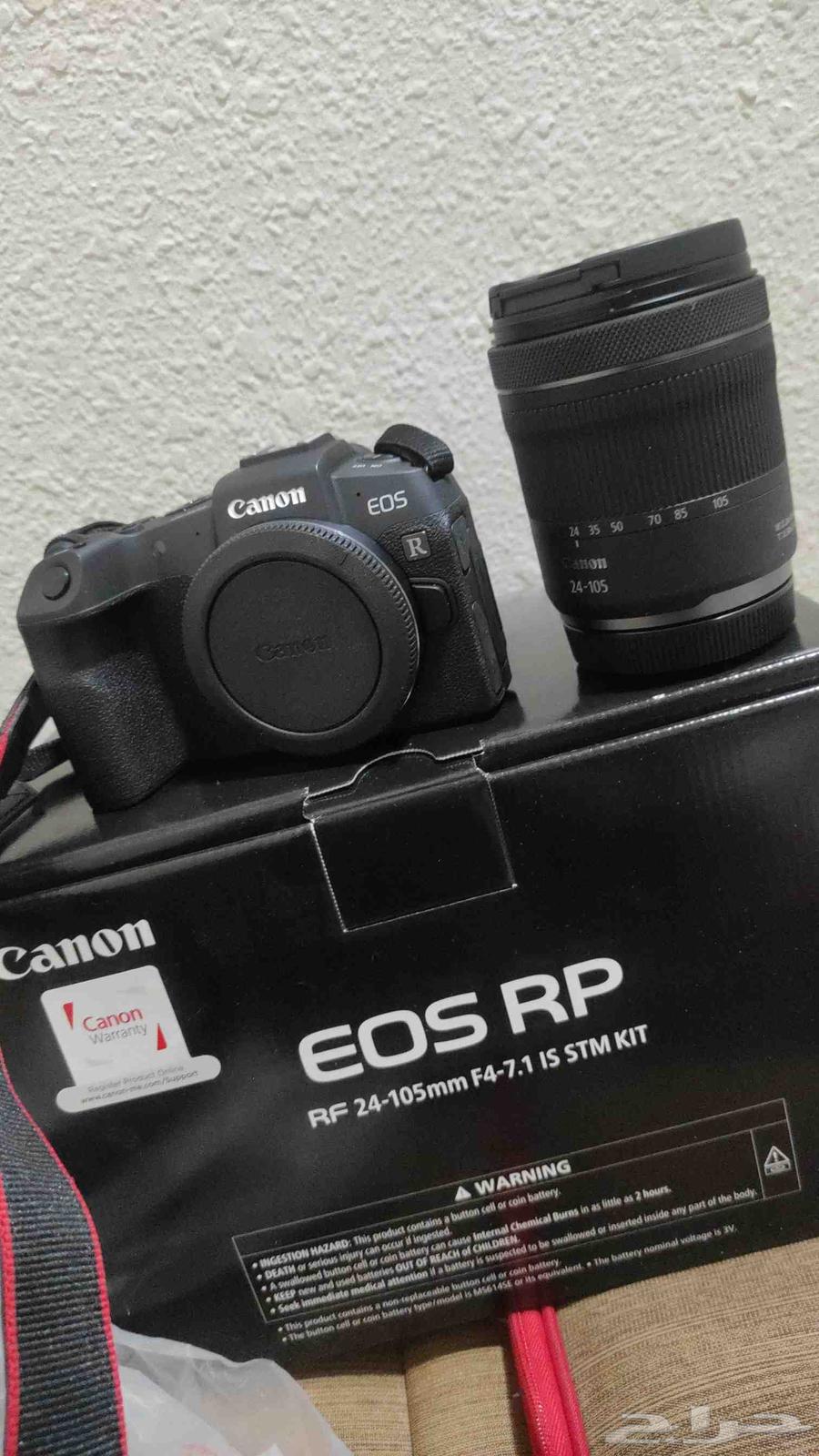 New Canon R camera with box from Abdulwahed Ali warranty64544086652545111