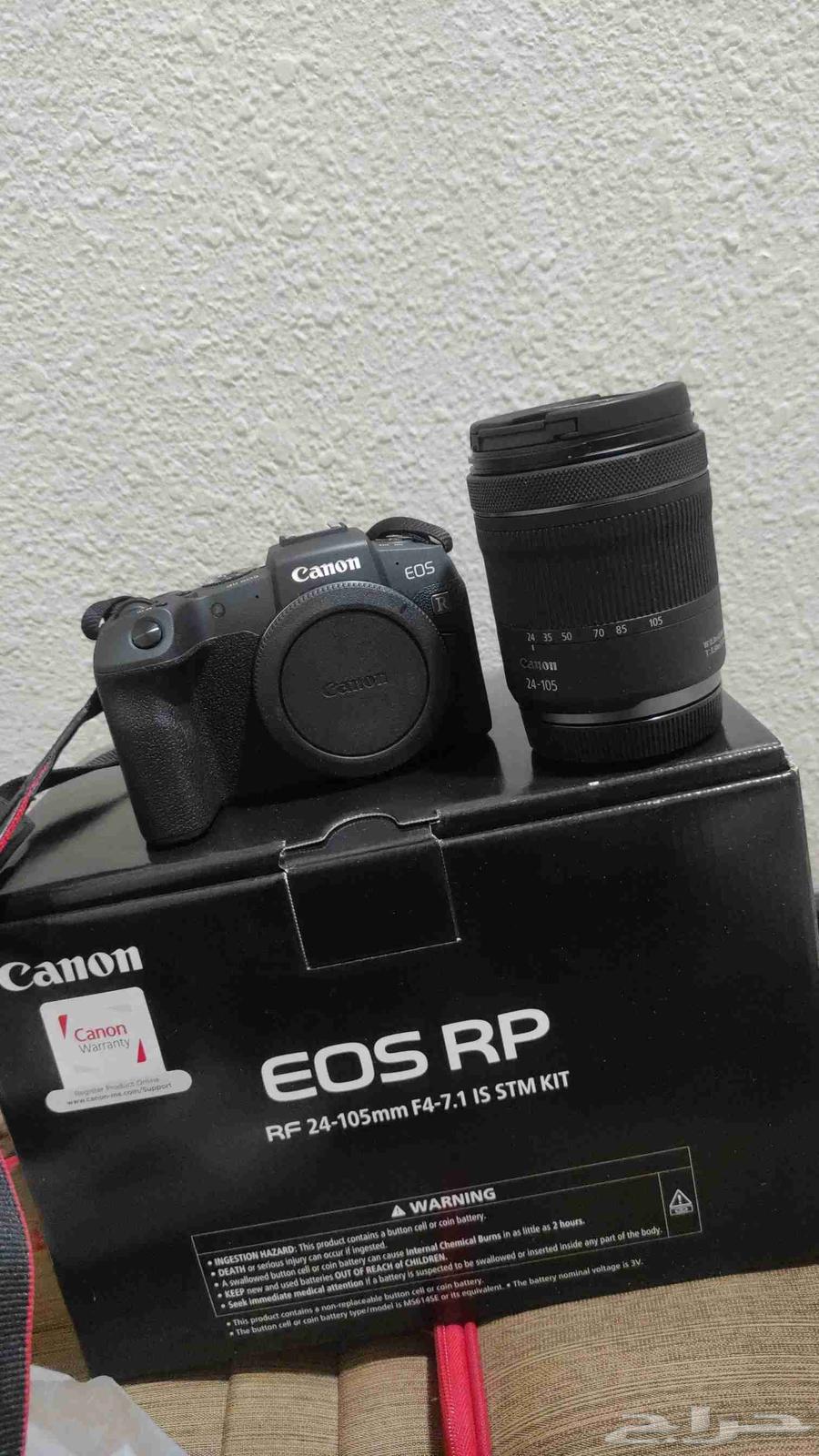 New Canon R camera with box from Abdulwahed Ali warranty64544086652545110