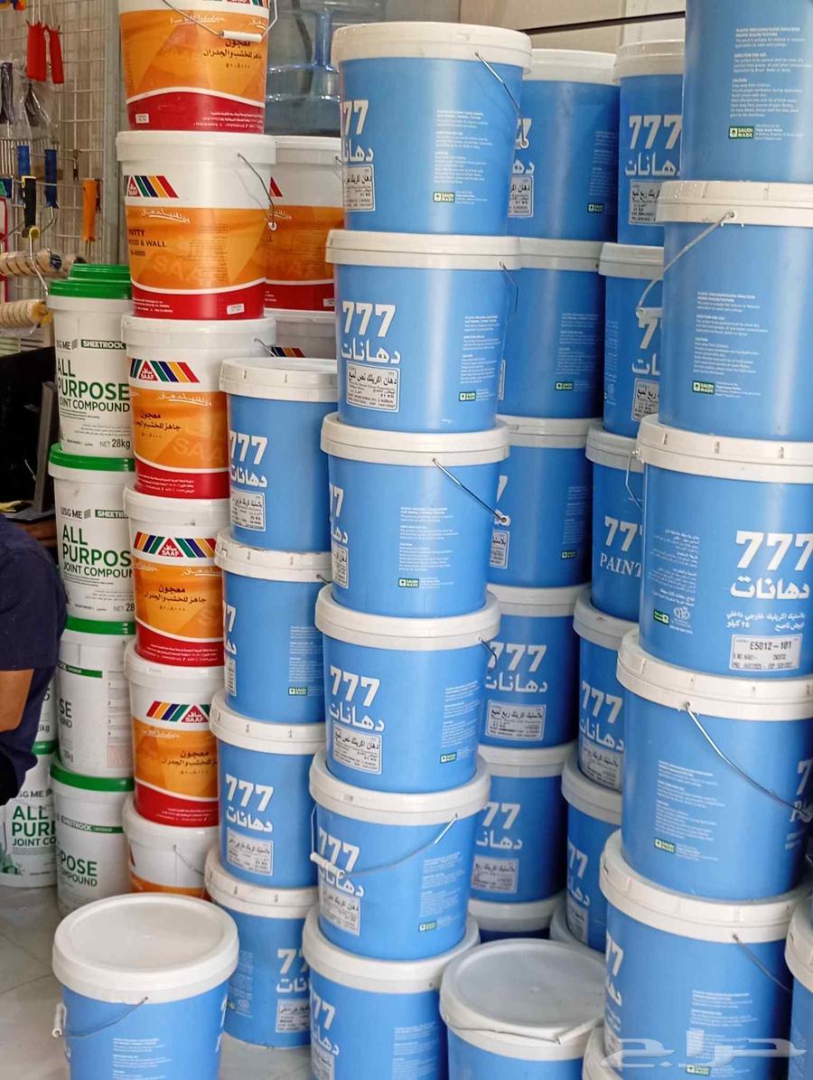 دهانات مباني 4غرف 1300ريال شامل المواد64546553569794110